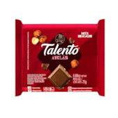 UN. CHOCOLATE TALENTO 25GR AVELA VAREJO