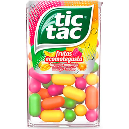 UN. PASTILHA TIC TAC FRUTAS COMO TE GUSTA 16GR