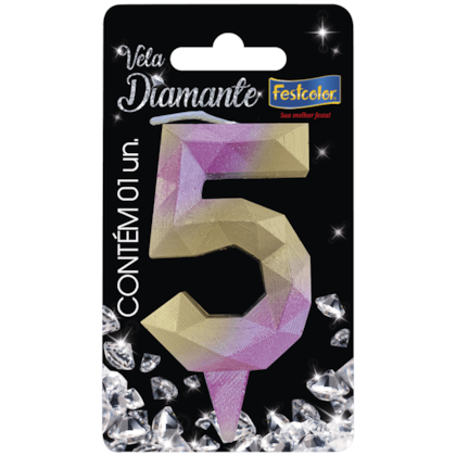 VELA DIAMANTE RS/DOUR N.5 FESTCOLOR