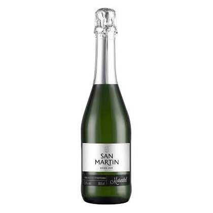 VINHO ESPUM MOSCATEL BCO 660ML - SAN MARTIN *CP01